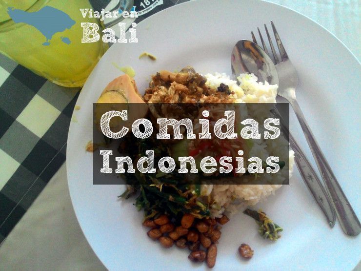 Comidas Indonesias en Bali